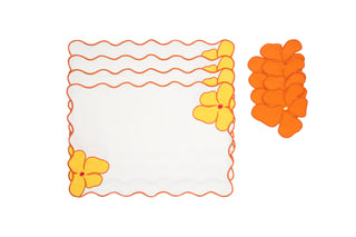 Gypsy Bundle Set (4'lü Amerikan Servis & Bardak Altlığı Seti)