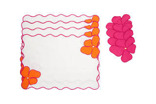Gypsy Bundle Set (4'lü Amerikan Servis & Bardak Altlığı Seti)