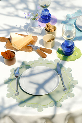 Flora Set (4 Placemats & 4 Coasters)