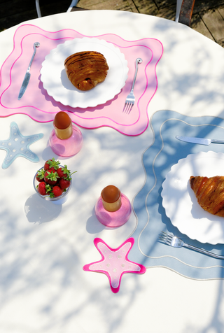 Etoile Set (4'lü Amerikan Servis & Bardak Altlığı Seti)